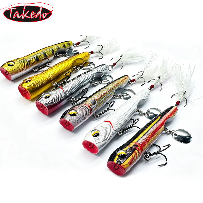 Fishing Hook Treble - TAKEDO 10G Top Water Popper Esca