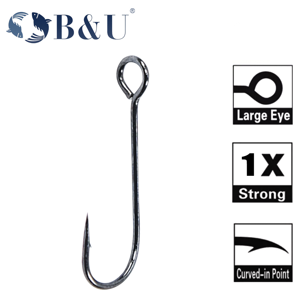 Fishing Hook Barbless - B&U 20 pezzi Ami da pesca