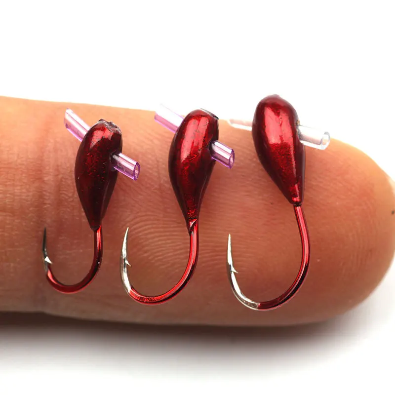 10/20PCS Inverno Amo da pesca  - Fishing Hook Offset recensione e prezzo