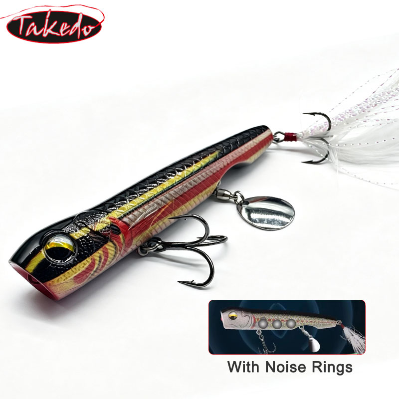 TAKEDO 10G Top Water Popper Es - Fishing Hook Treble recensione e prezzo
