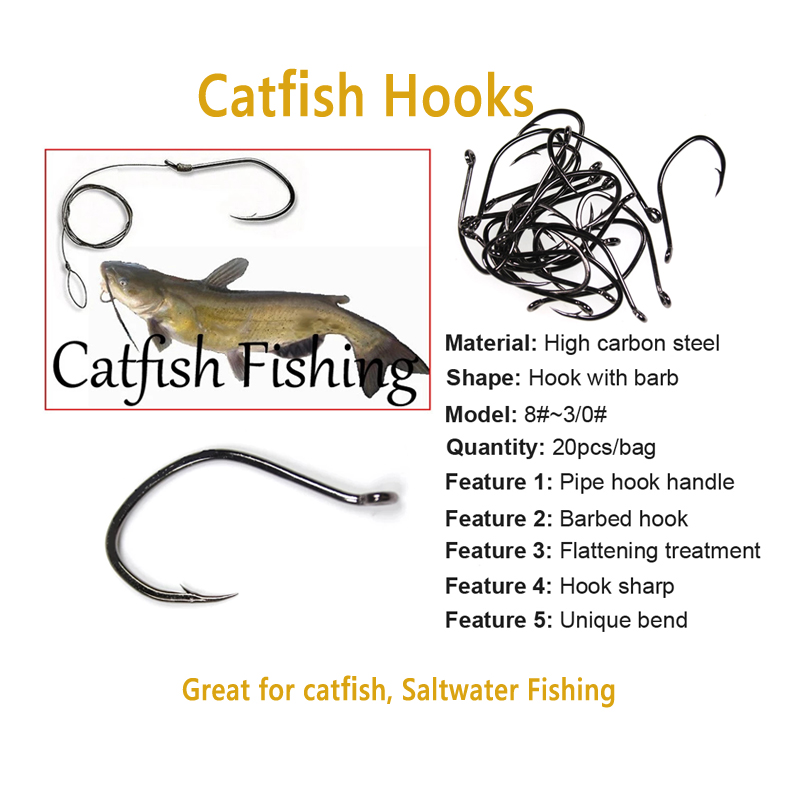 Wifreo 20 pezzi a forma di V a - Fishing Hook Offset recensione e prezzo