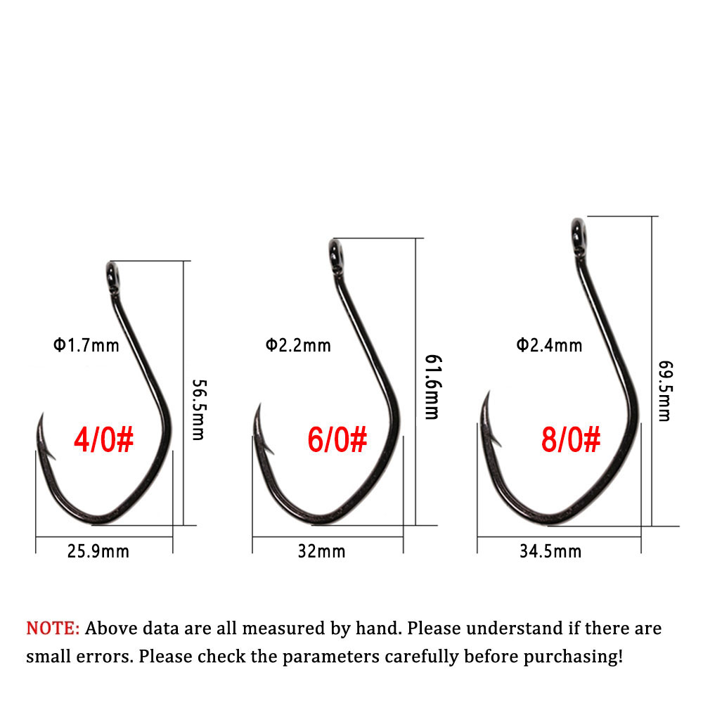 Wifreo 20 pezzi a forma di V a - Fishing Hook Offset recensione e prezzo