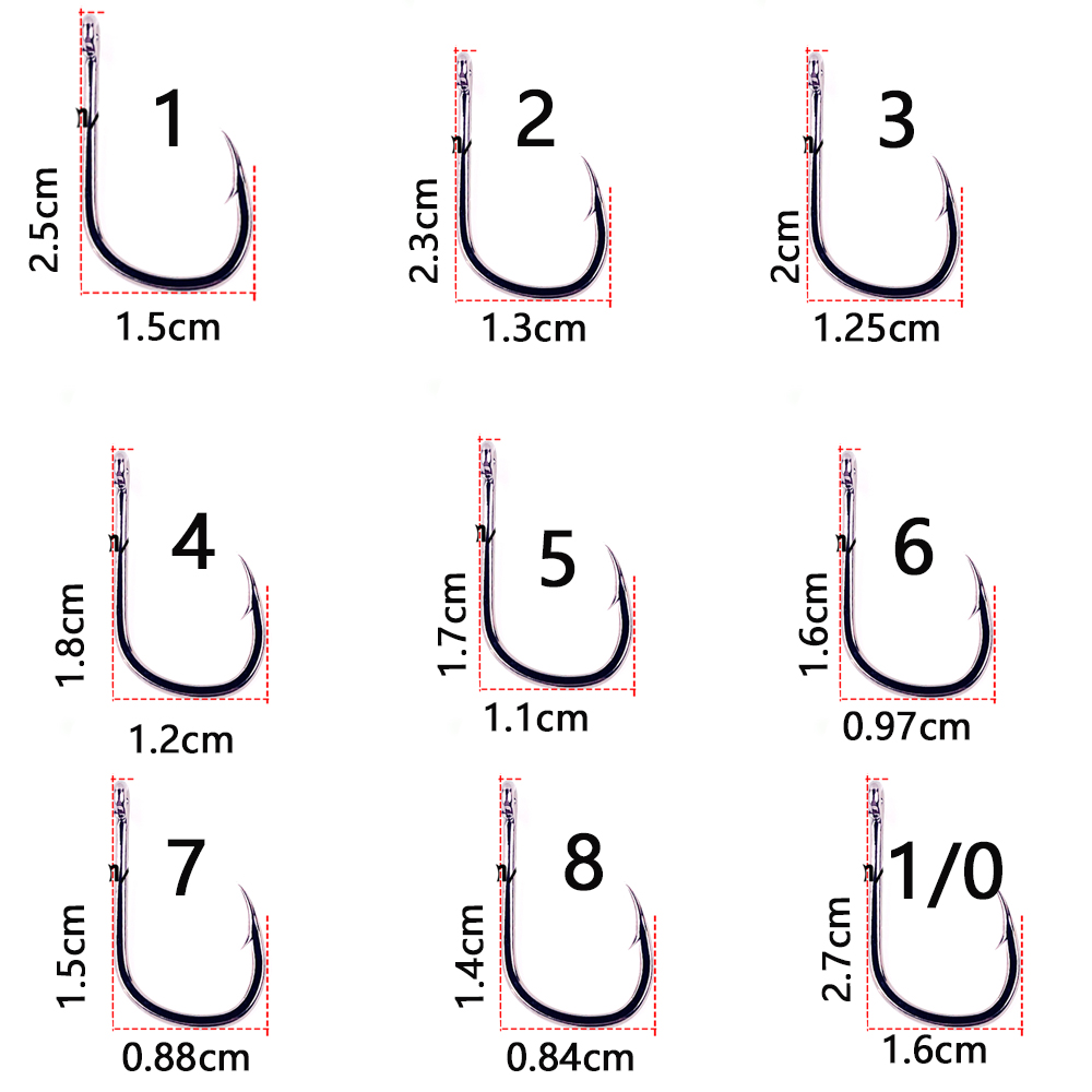 20 pz/lotto Iseama 1/0 # -14 # - Fishing Hook Assortment recensione e prezzo