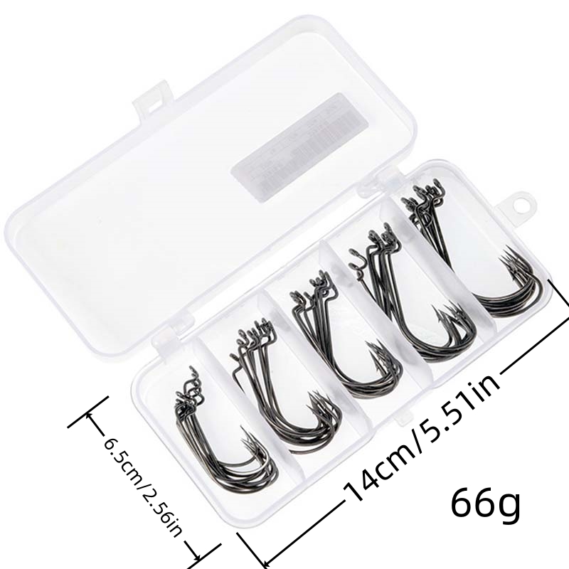 50 Pezzi/Scatola Ami da Pesca  - Fishing Hook Offset recensione e prezzo